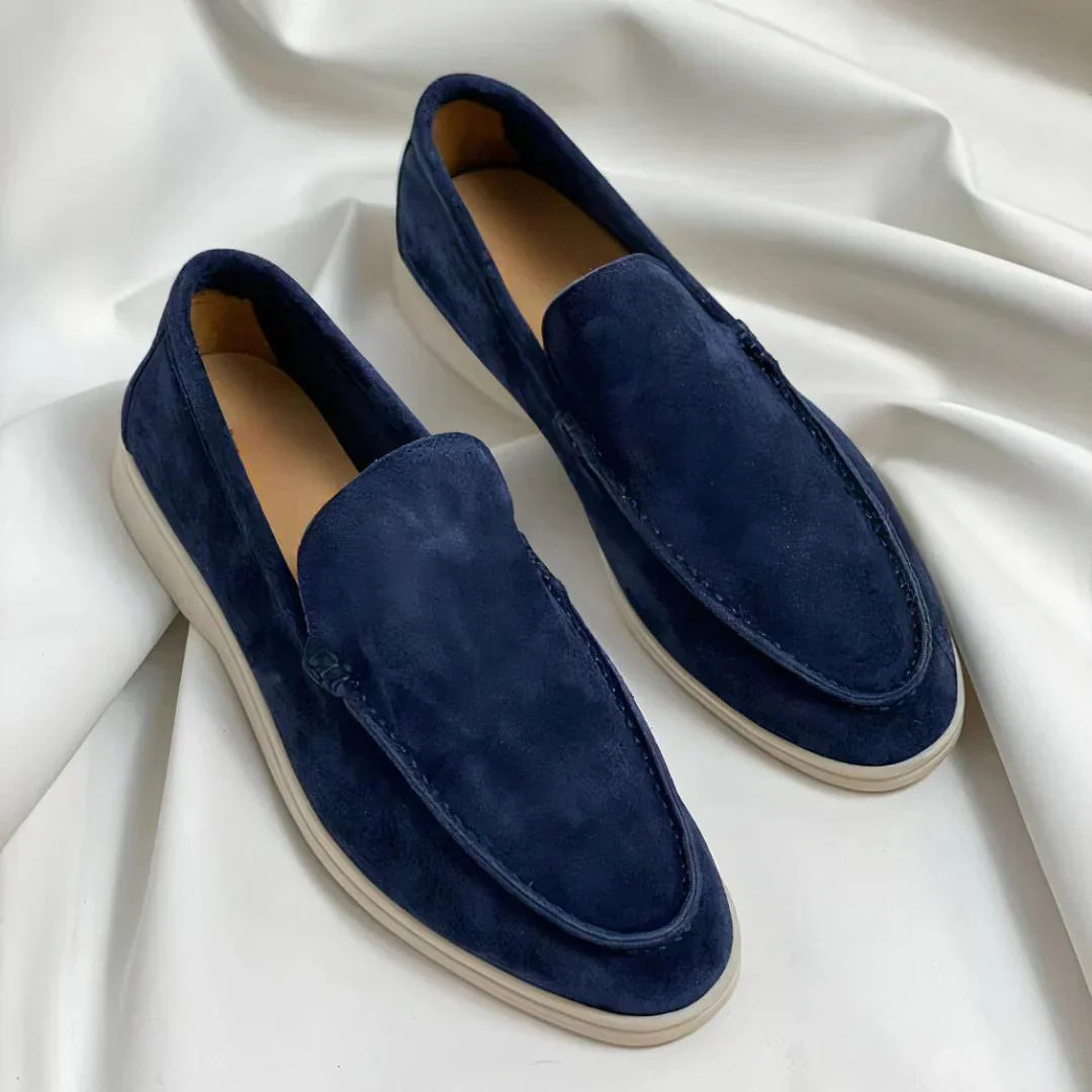 Elegante ruskind loafers
