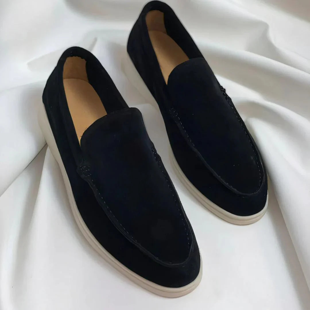Elegante ruskind loafers