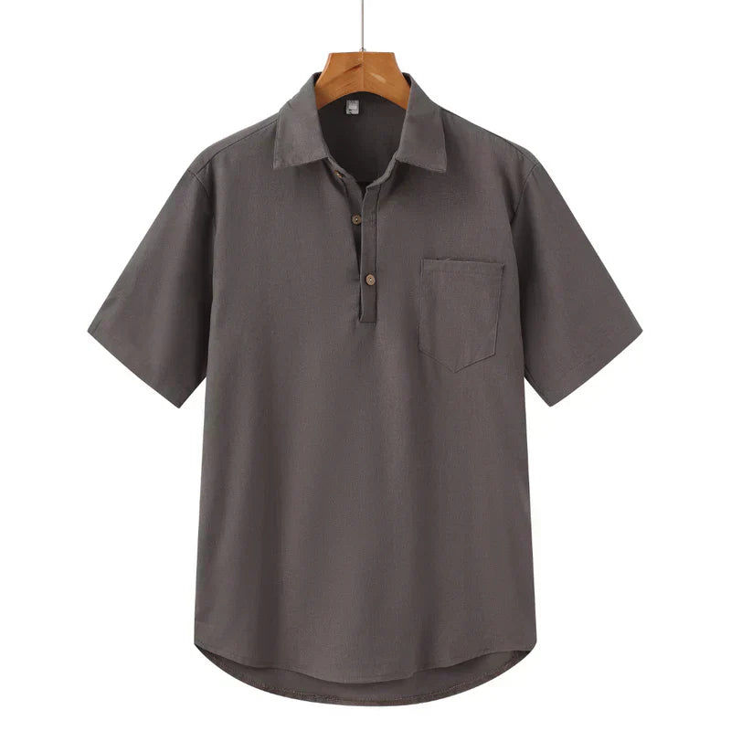 Torpgaard™ |  Poloshirt i hør