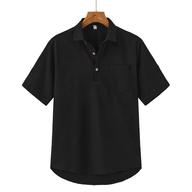 Torpgaard™ |  Poloshirt i hør
