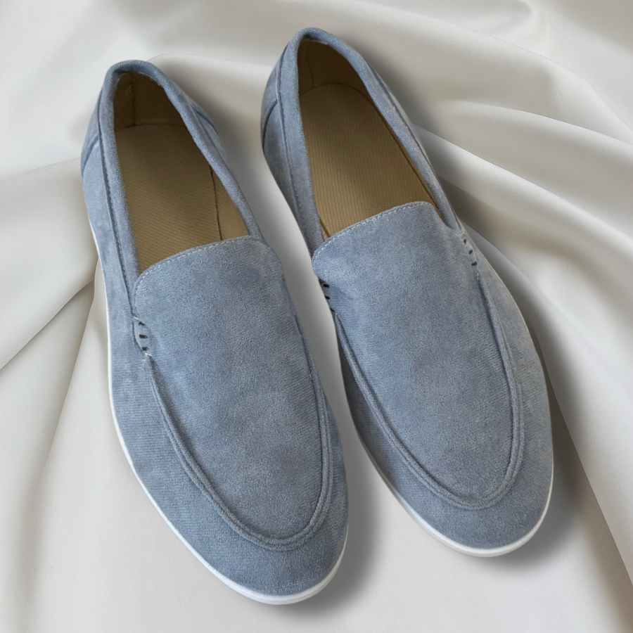 Elegante ruskind loafers
