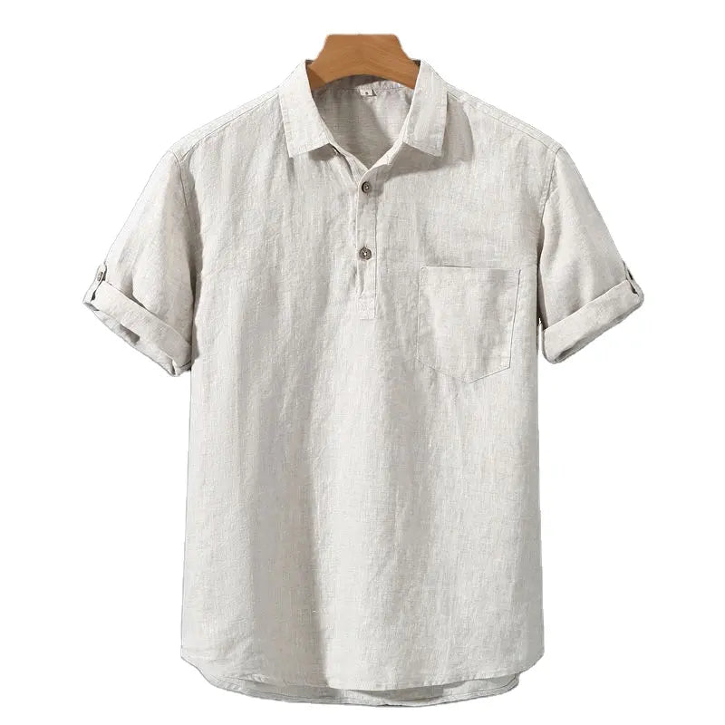 Torpgaard™ |  Poloshirt i hør