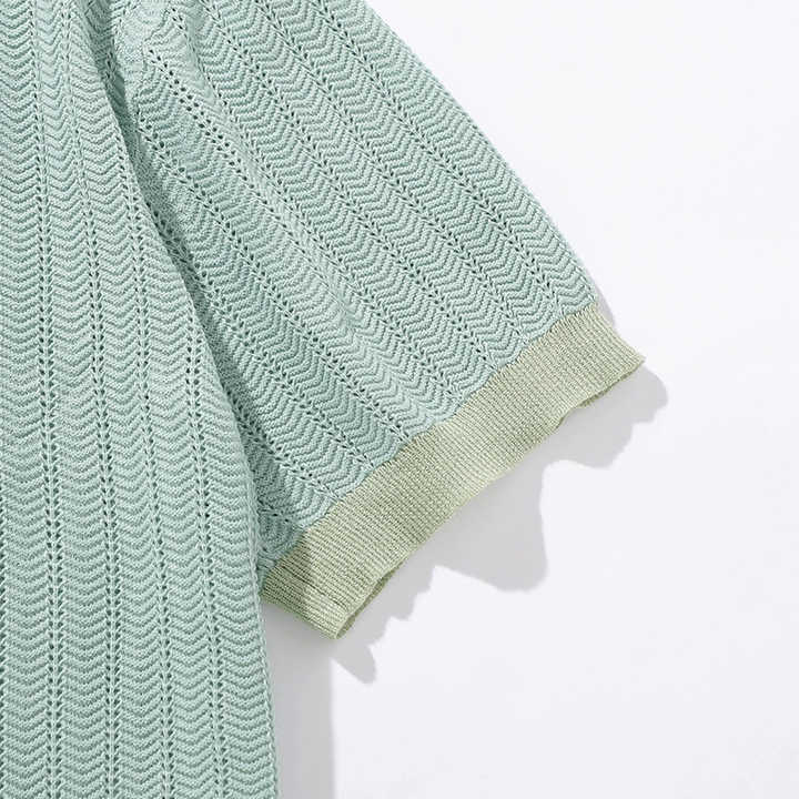 Torpgaard™ |  Strikket poloshirt