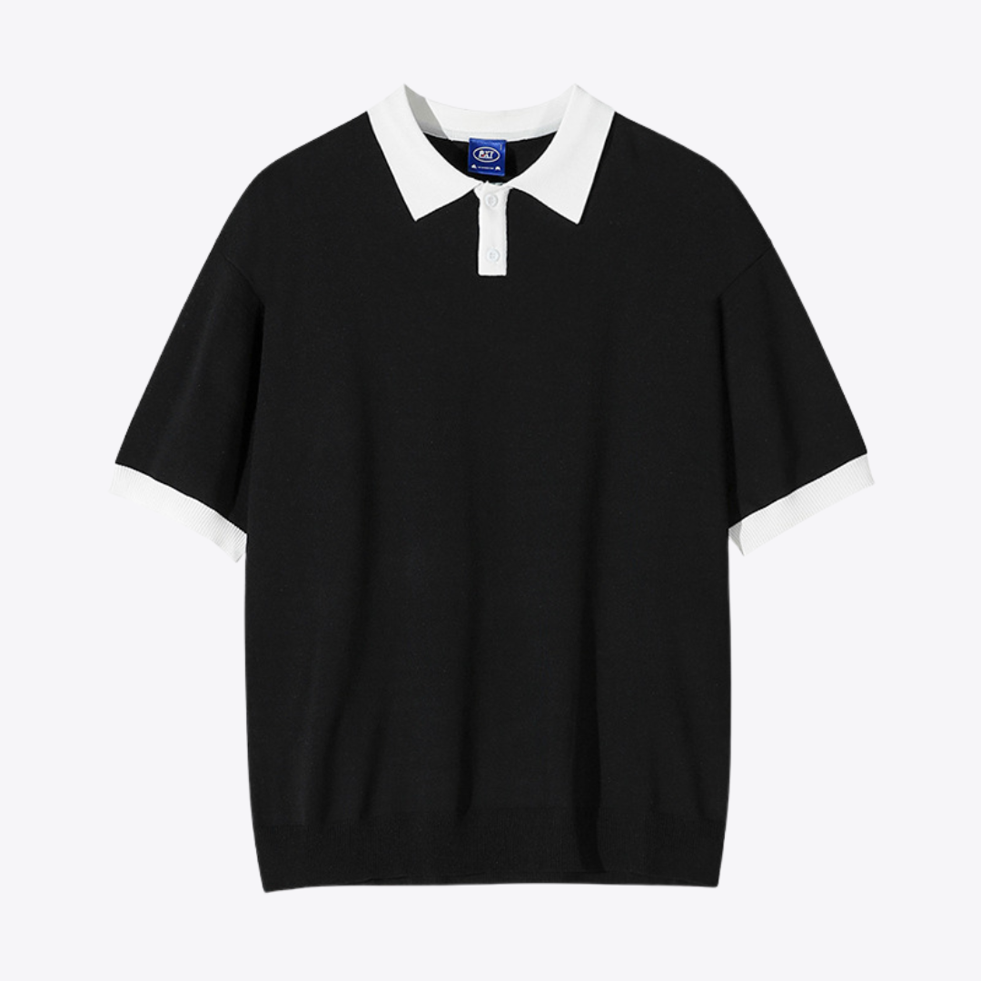 Torpgaard™ |  Poloshirt med løse ærmer til mænd