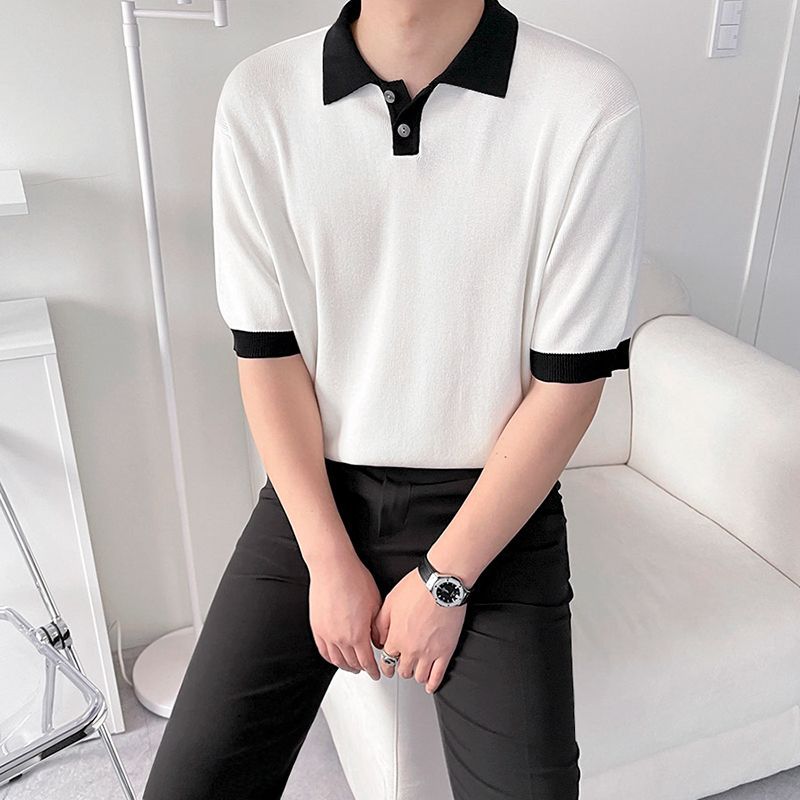 Torpgaard™ |  Poloshirt med løse ærmer til mænd