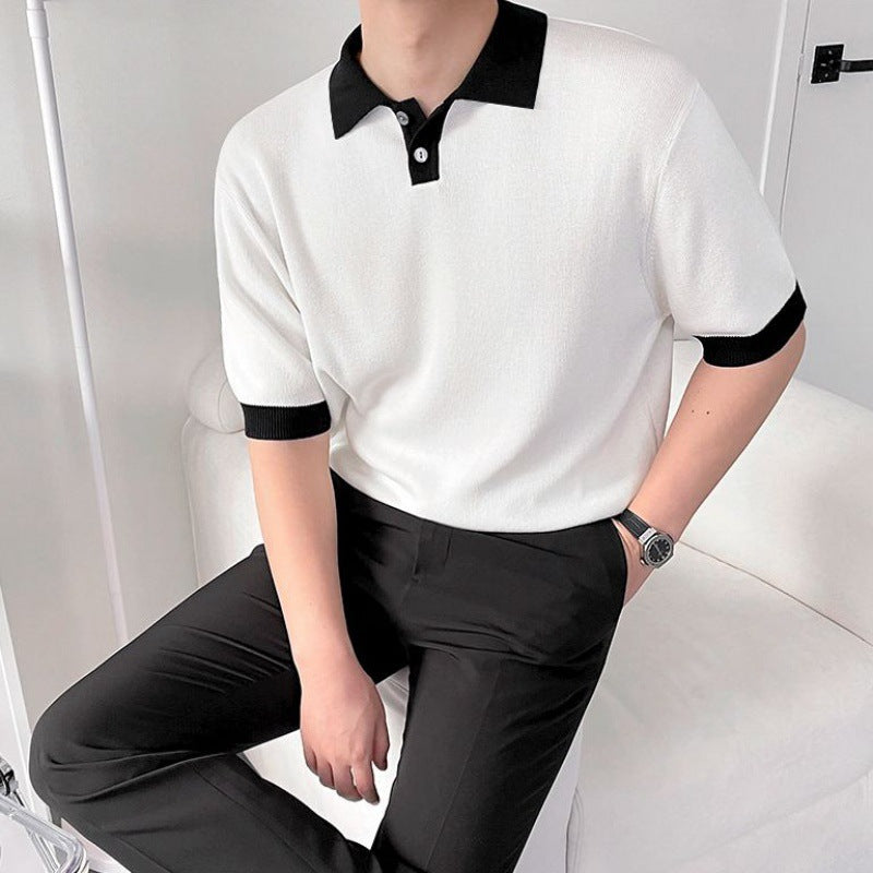 Torpgaard™ |  Poloshirt med løse ærmer til mænd